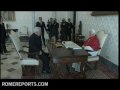 Palestinian President Mahmoud Abbas visits Pope