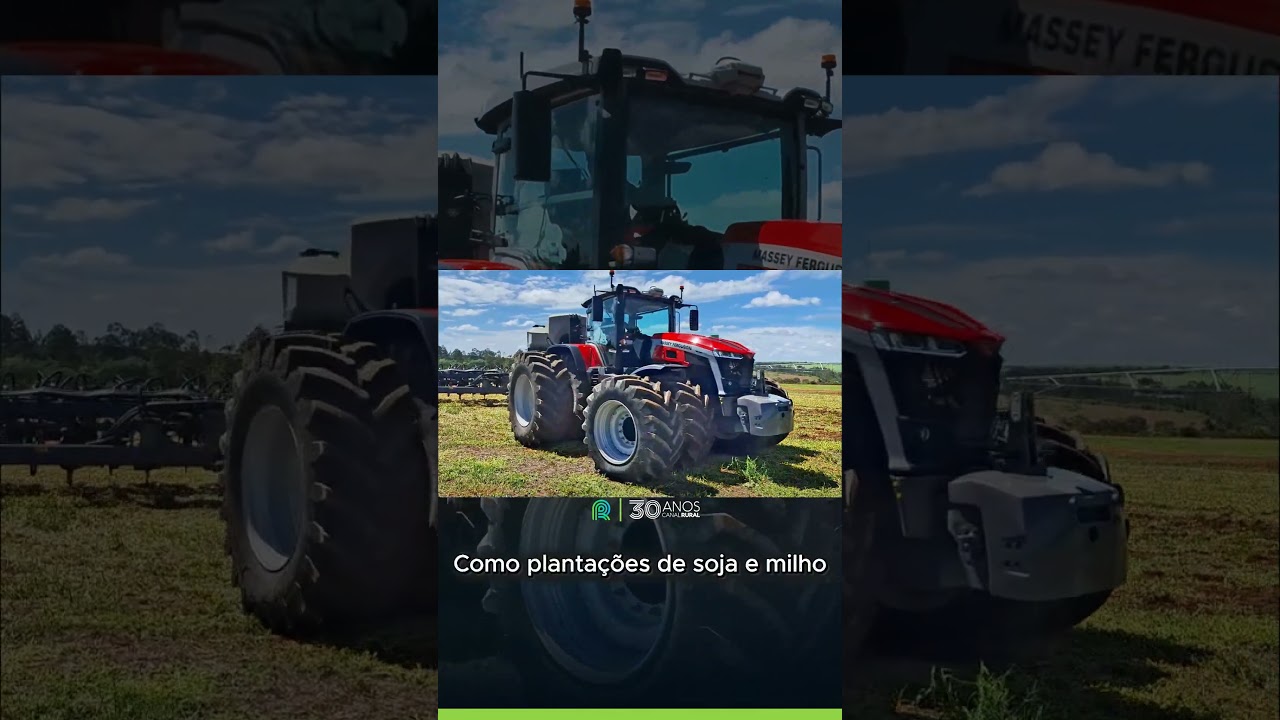 Novo trator promete até 30% de economia no campo