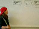 Emily Sackett: Quadratic Formula Song Emily Sackett: Quadratic Formula Song