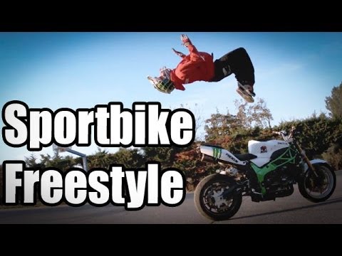 Acrobacias increibles con la moto