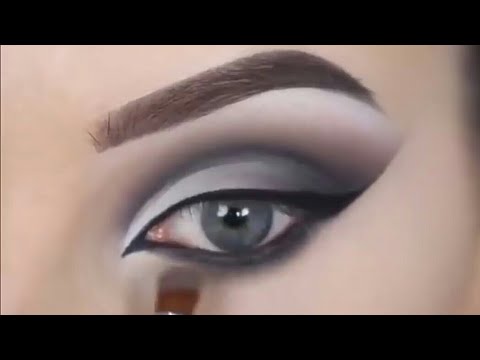 Nuevo Maquillaje De Ojos, Sombras En Tonos Grises