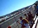 Le Mans field at full song Le Mans field at full song