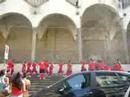 Calcio in costume [i rossi] a firenze prima della partita