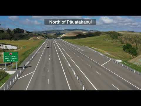 Transmission Gully motorway final flythrough - March 2022