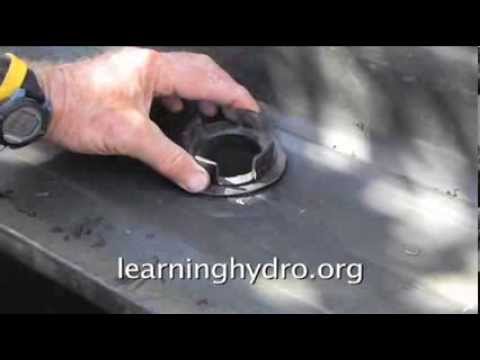 how to drain high water table