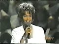 Whitney Houston sings gospel live and in living color