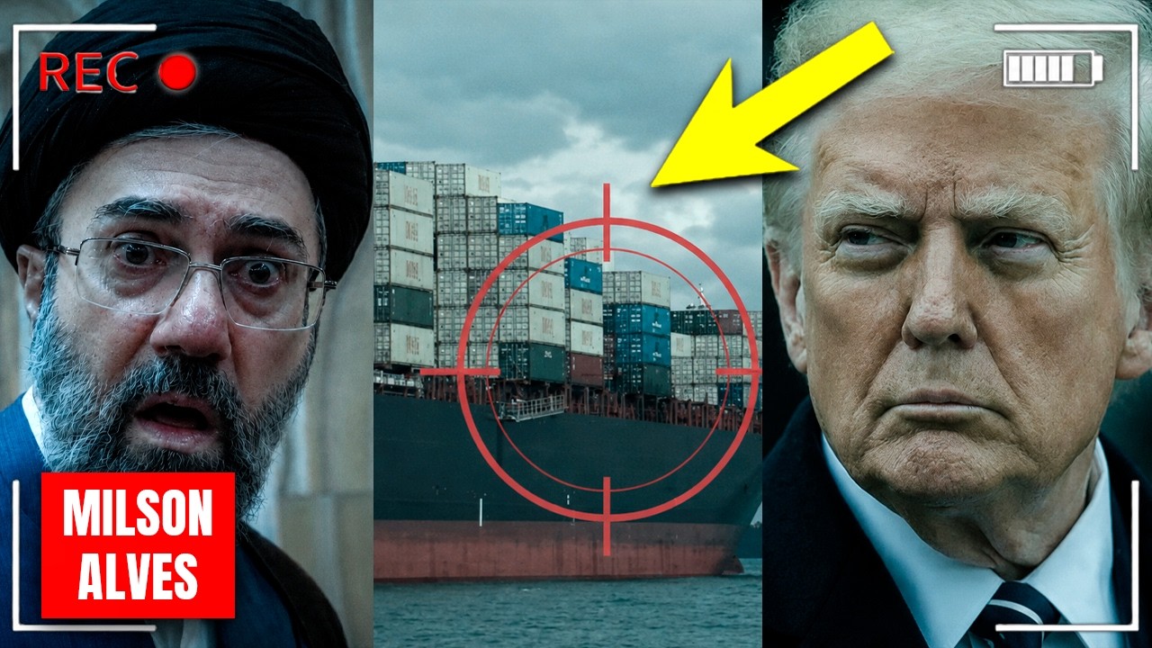IRÃ SURTA ao ver TRUMP TOMAR seu navio em ATAQUE BRUTAL!!!