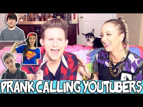 PRANK CALLING YOUTUBERS W/ JENNA MARBLES