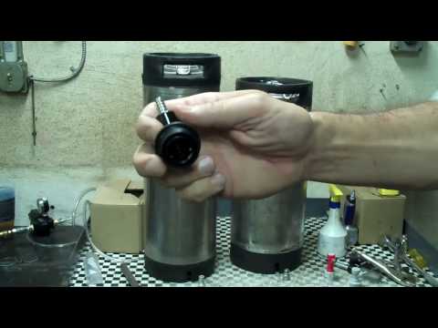 how to release pressure on a pin lock keg
