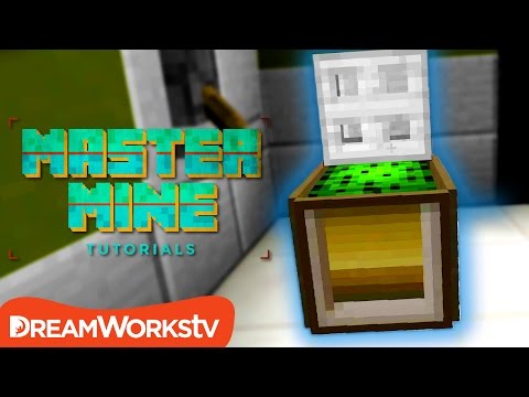 How to Make a WORKING TRASH CAN in Minecraft 
