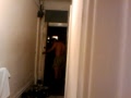 Paying d delivery driver whilst wearin only boxers
