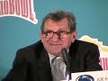 Paterno on the pep rally comments. Paterno on the pep rally comments.