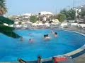 Synchronised bomb at the blue lagoon