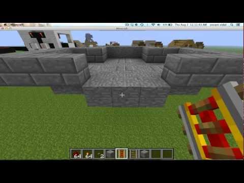 how to make a t intersection minecraft