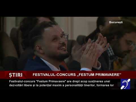 Festivalul-concurs ”Festum Primavaere”, în București
