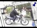 nanou en moto