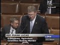 While the nation mourns the passing of Michael Jackson, the US House of Representatives is rushing to pass HR 2454, which has been given only 3 hours to debate. Representative Frank Lucas (R-Oklahoma) uses his last 3 minutes to enlighten the House of the bill's consequences. Congress is not allowed to read it, and it has been said that this bill is 1300+ pages containing sweeping legislation that will provide the US with it's 