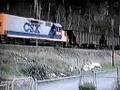 CSX The Gauley Shifter at Kanawha Falls, West Virginia