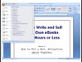 Converting A Microsoft Word Document To Adobe PDF Format