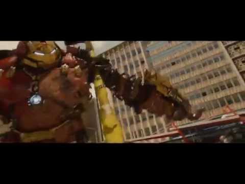 Preview Trailer Avengers: Age Of Ultron, clip scontro Hulkbuster vs Hulk