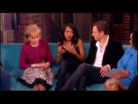 Scandal cast on The View 5/14/13 part 1