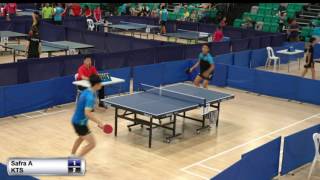 Singapore National Table Tennis League 2017 - 1st Leg - Safra A vs KTS