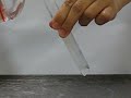 Testing cation - zinc with NaOH