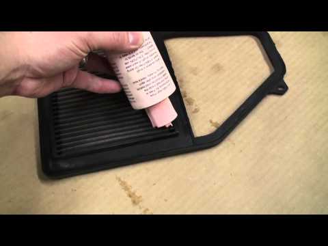 how to properly oil a k&n air filter