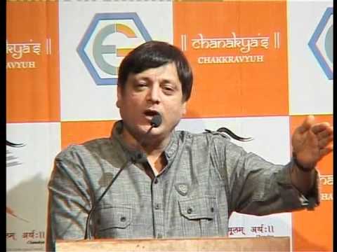 Manoj Joshi at Chanakya's Chakkravyuh