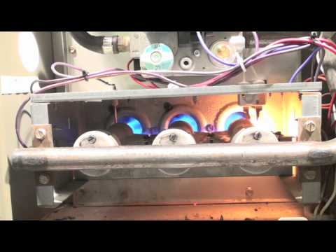 how to adjust furnace flame