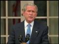 Bush On Transition Of Office