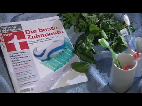 Zahnpasta Test der Stiftung Warentest