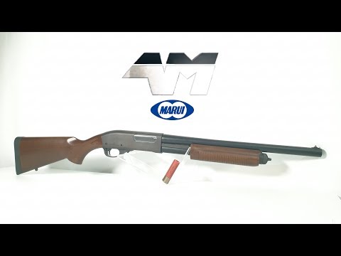 TOKYO MARUI M870 / Wood Stock Type / Pump Action / Gas Powered / Airsoft Unboxing Review