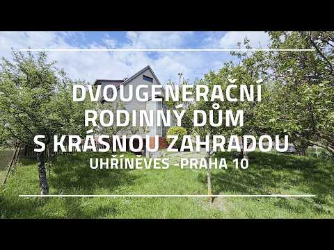 Video Dvougenerační rodinný dům v Uhříněvsi - Praha 10