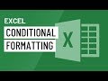 Conditional Formatting