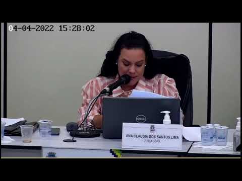 7ª SESSÃO ORDINÁRIA EM 04 DE ABRIL DE 2022