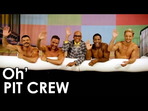 Oh' Pit Crew teaser with the RuPaul's Drag Race Scruff Pit Crew