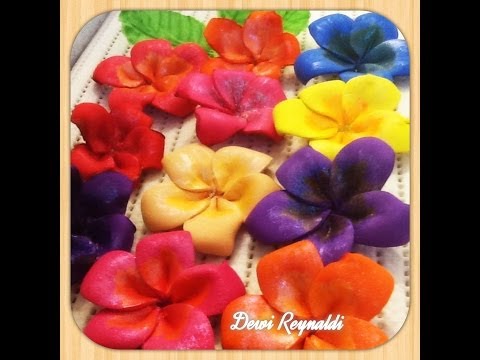 how to dye foam flowers