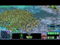 starcraft 2 Beta Crazy Zergling Rush (almost 400 Zerglings Massive Attack)