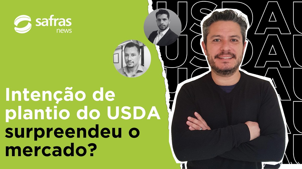 Avaliamos o relatório de intenção de plantio para soja, milho e trigo - Pós-USDA
