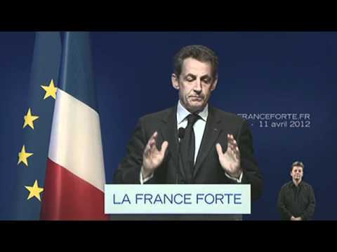 Discours de Nicolas Sarkozy
