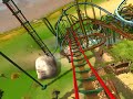 one of my roller coasters from my park on roller coaster tycoon 3: wild! (coasters in the background will be added soon)...