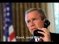 this is when u have to slowly explain things to george bush... 
                 note
-------------------------------------------
i don't hate bush but i do not like him as a president for ur info
and we're sry... we didn't make this video, if we did it would be really really bad lmao
p.s. if you read any comments about 9\11 being a conspiracy...plz spam them bcuz im annoyed of hearing oo the goverment did this to us our goverment doesnt like us bullspit and if ur the one posting them...dont post them