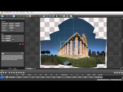 Autopano: Cropping tool