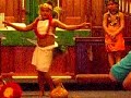 Hawaiian tree drum dance