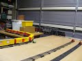 Williams FM Trainmaster pulling 22 cars