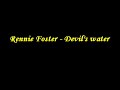 Rennie Foster - Devil's water