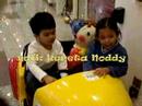Adam & Aisyah playing at Lowry Outlet Mall