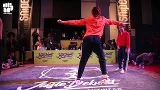 Sally Sly & Popbong vs Sacha & Cintia (Bandidas) – JUSTE DEBOUT 2019 Antwerp Popping Final