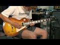 GIBSON LES PAUL 59 REISSUE HARDROCK MAPLE TOP ICE TEA BURST